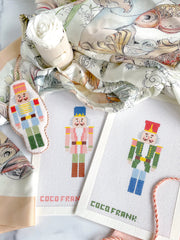 Coco Frank Pink Nutcracker Needlepoint Canvas