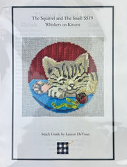 The Gingham Stitchery Lauren Devous My Favorite Things Stitch Guide Whiskers on Kittens