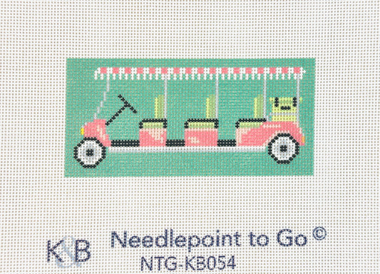 Needlepoint To Go Palm Beach Golf Cart Needlepoint Canvas