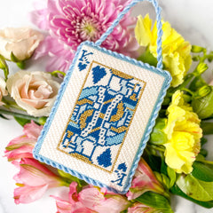 Coco Frank King of Hearts Needlepoint Canvas