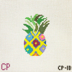 The Plum Stitchery Pineapple Needlepoint Canvas