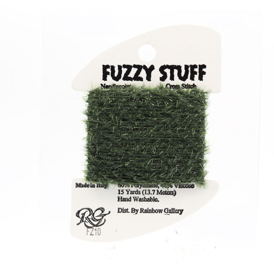 Rainbow Gallery Fuzzy Stuff - 10 Tree Green