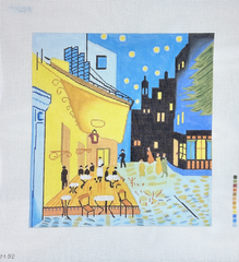 Changing Woman Designs Van Gogh Night Cafe Needlepoint Canvas
