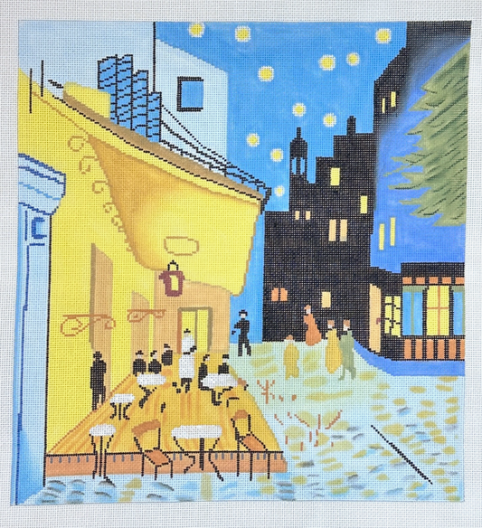 Changing Woman Designs Van Gogh Night Cafe Needlepoint Canvas