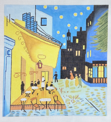 Changing Woman Designs Van Gogh Night Cafe Needlepoint Canvas