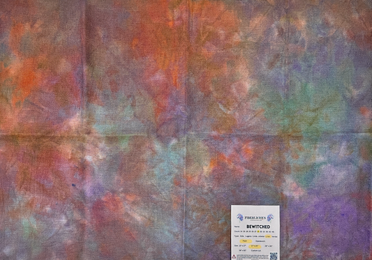 28 ct Linen Cross Stitch Fabric by Fiberlicious - Bewitched