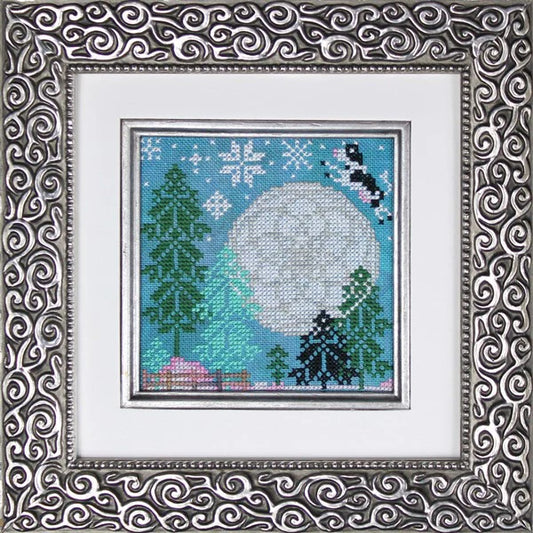 Ink Circles Hey Diddle Cross Stitch Pattern