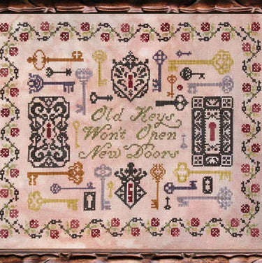 Ink Circles New Doors Cross Stitch Pattern