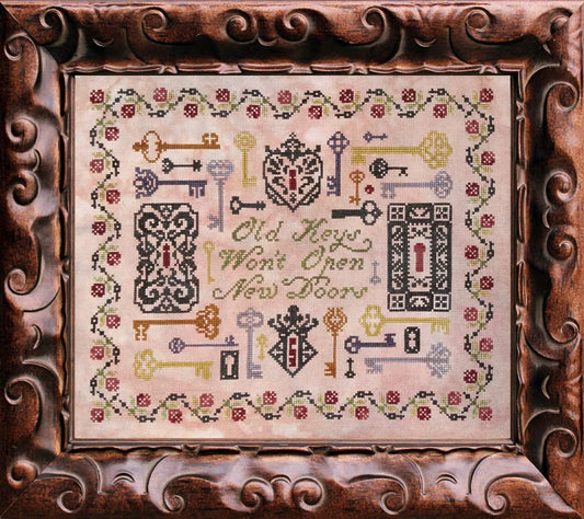 Ink Circles New Doors Cross Stitch Pattern