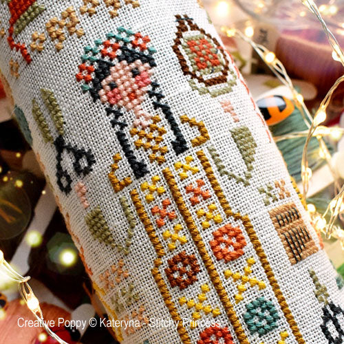 Poppy Stitchy Princess Miss Cross Stitch Pattern