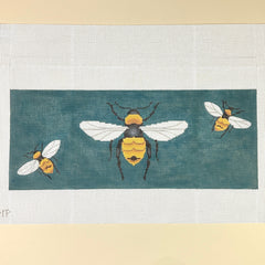 JP Needlepoint Bee Clutch Purse Needlepoint Canvas