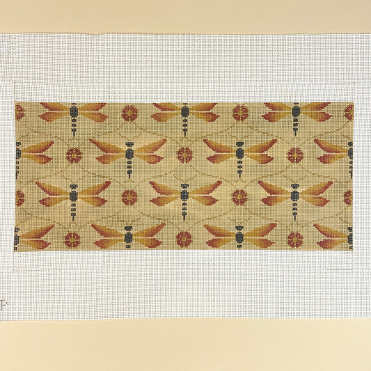 JP Needlepoint Dragonfly Purse Needlepoint Canvas