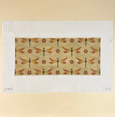 JP Needlepoint Dragonfly Purse Needlepoint Canvas