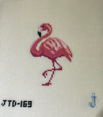 Jessica Tongel Designs Flamingo Needlepoint Canvas