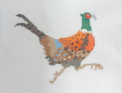 Jessica Tongel Designs Percy Pheasant Needlepoint Canvas