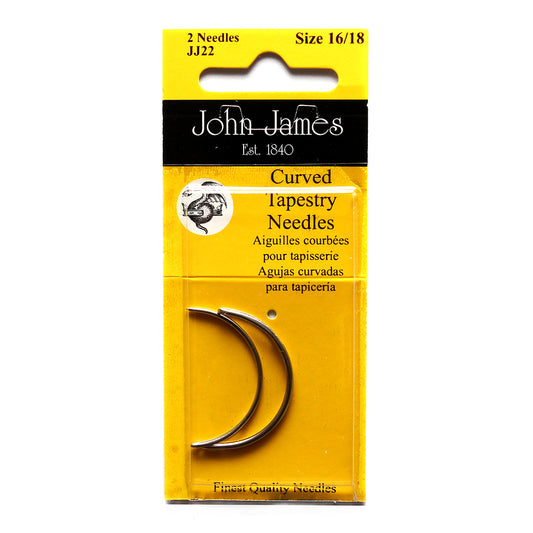 John James Curved Tapestry Needles - Pack of 2