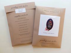 Junebug and Darlin Forget Me Knots Cross Stitch Kit