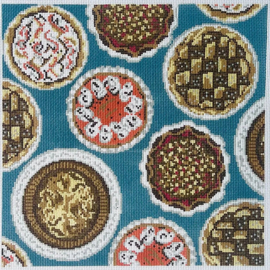 KCN Designers Pie Tray Needlepoint Canvas