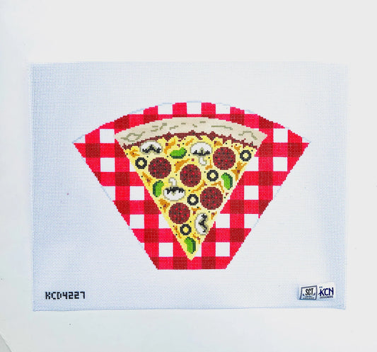 KCN Designers Pizza Purse Needlepoint Canvas