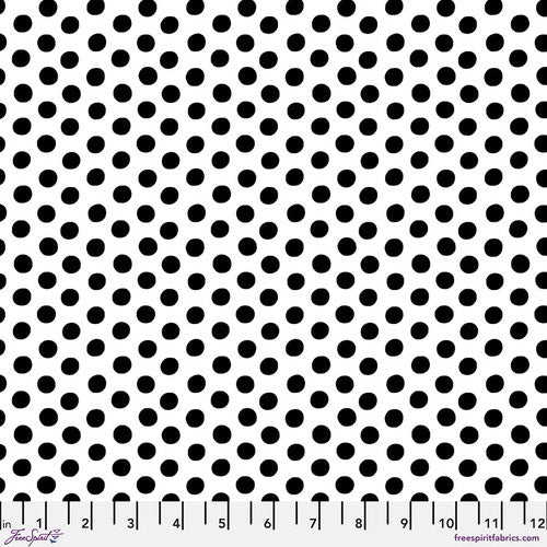 Kaffe Fassett Fabric Spot - Black and White