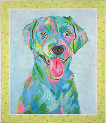 Kate Dickerson Needlepoint Collections Megan Carn Aly the Chesapeake Bay Retriever Needlepoint Canvas