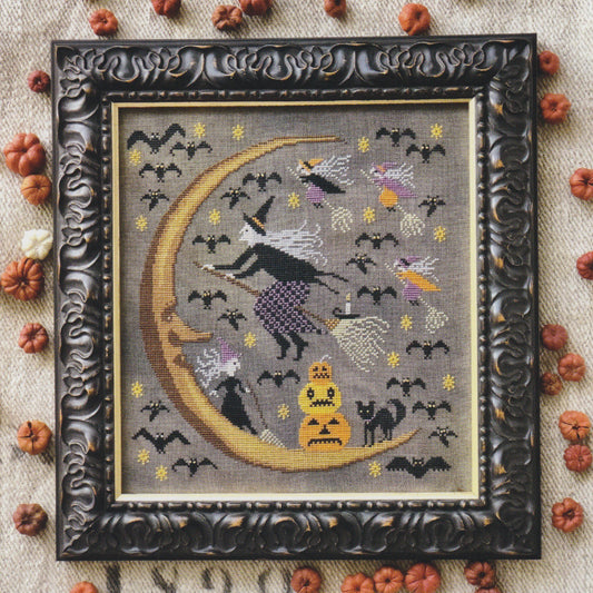 Kathy Barrick Witch Academy Cross Stitch Pattern