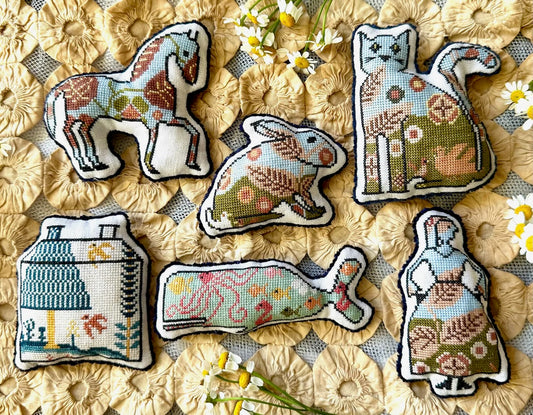 Kathy Barrick Cookie Cutters 2 Cross Stitch Pattern