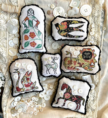 Kathy Barrick Cookie Cutters 4 Cross Stitch Pattern