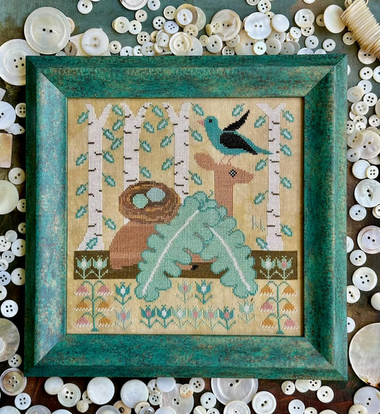 Kathy Barrick Well Hidden Cross Stitch Pattern
