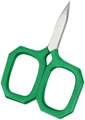 Kelmscott Designs Little Gems Embroidery Scissors - Green