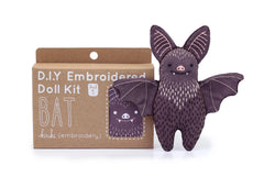 Kiriki Press Bat Doll Embroidery Kit