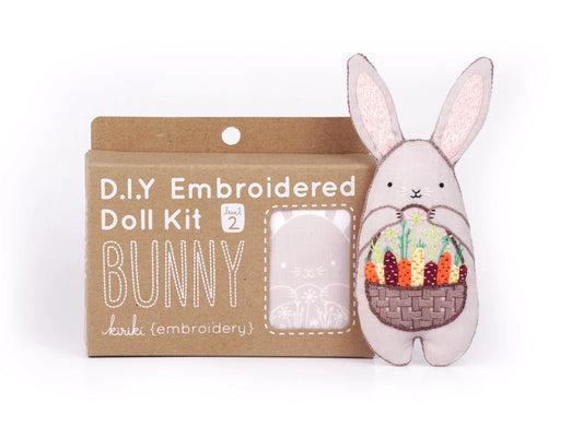 Kiriki Press Bunny Doll Embroidery Kit