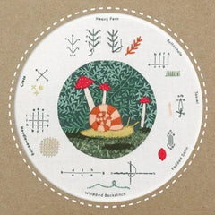 Kiriki Press Forest Floor Embroidery Stitch Sampler