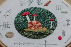 Kiriki Press Forest Floor Embroidery Stitch Sampler