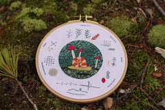 Kiriki Press Forest Floor Embroidery Stitch Sampler