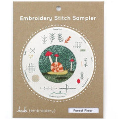Kiriki Press Forest Floor Embroidery Stitch Sampler
