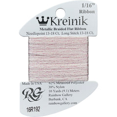 Rainbow Gallery Kreinik 1/16" Ribbon - 0192 Pale Pink