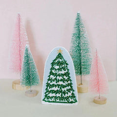 Le Point Studio Christmas Village Tree Needlepoint Canvas