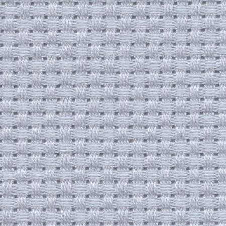 Lecien Cosmo 14 ct Aida Cloth - Silver Grey