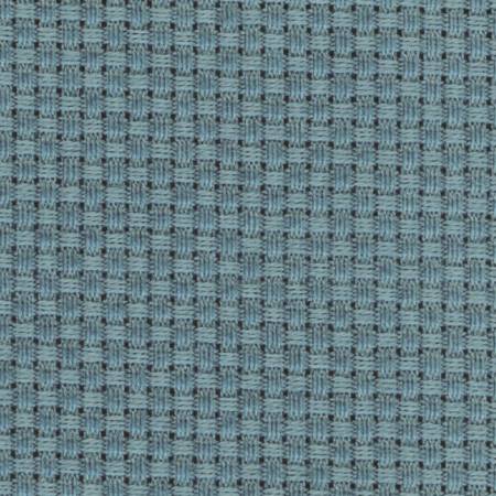 Lecien Cosmo 14 ct Aida Cloth - Vintage Blue