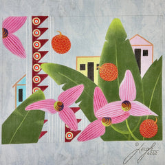 Leigh Designs Caribe Trinidad Needlepoint Canvas