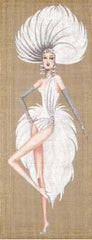 Leigh Designs Jubilee Showgirl Needlepoint Canvas
