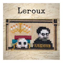 Lola Crow Gothic Authors Cross Stitch Pattern