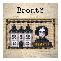 Lola Crow Gothic Authors Cross Stitch Pattern