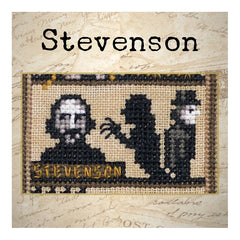 Lola Crow Gothic Authors Cross Stitch Pattern