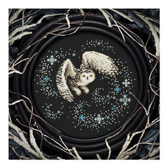Lola Crow I Am Winter Cross Stitch Pattern