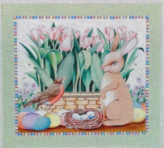 Love You More Easter Morning Needlepoint Canvas