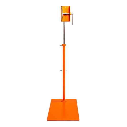 Lowery Workstands with Side Clamp in Clementine