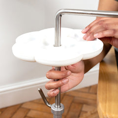 Lowery Workstands Daisy Dish for Silver Grey Stand