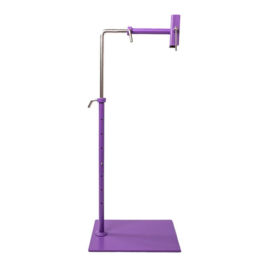 Lowery Workstands with Side Clamp in Violet